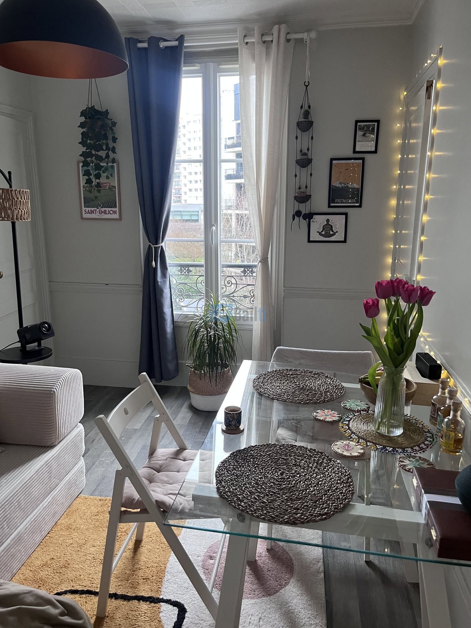 Sous-location été – T2 32m² vue Tour Eiffel, métro Dupleix, tout équipé, du 7 juillet à fin août